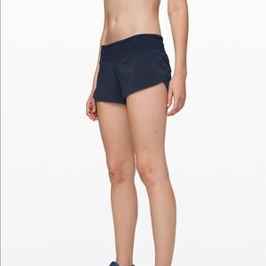 lululemon Speed Up Short 2.5” True Navy